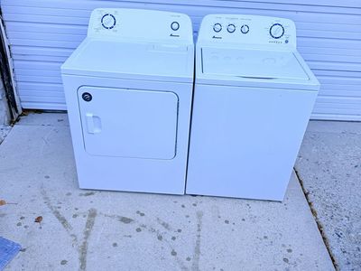 Amana washer and electric dryer