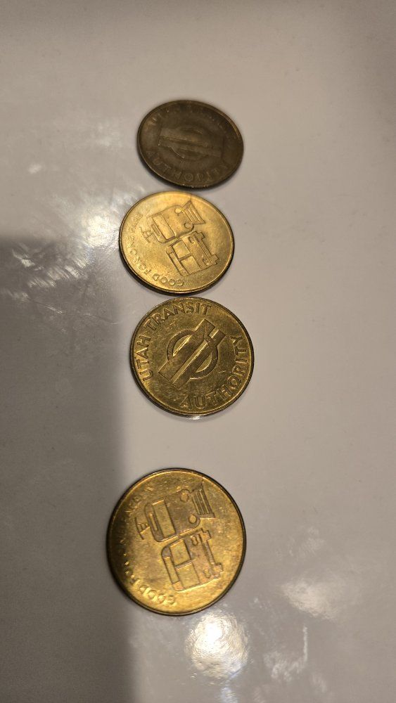 4 UTA Bus Tokens For Interesting Trades