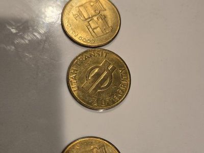 4 UTA Bus Tokens For Interesting Trades