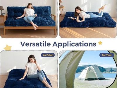 MAXYOYO 6" Futon Mattress Queen Size - NEW