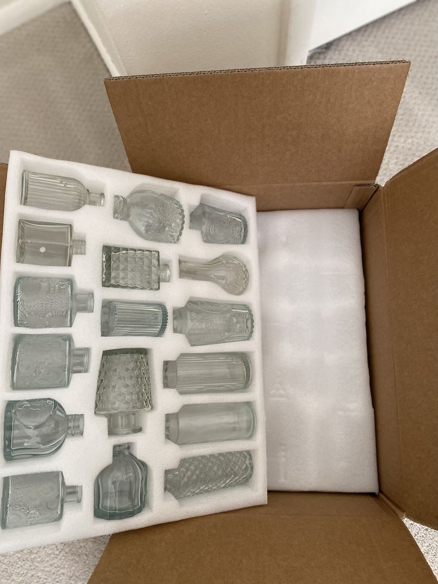 Brand New Glass Bud Vases