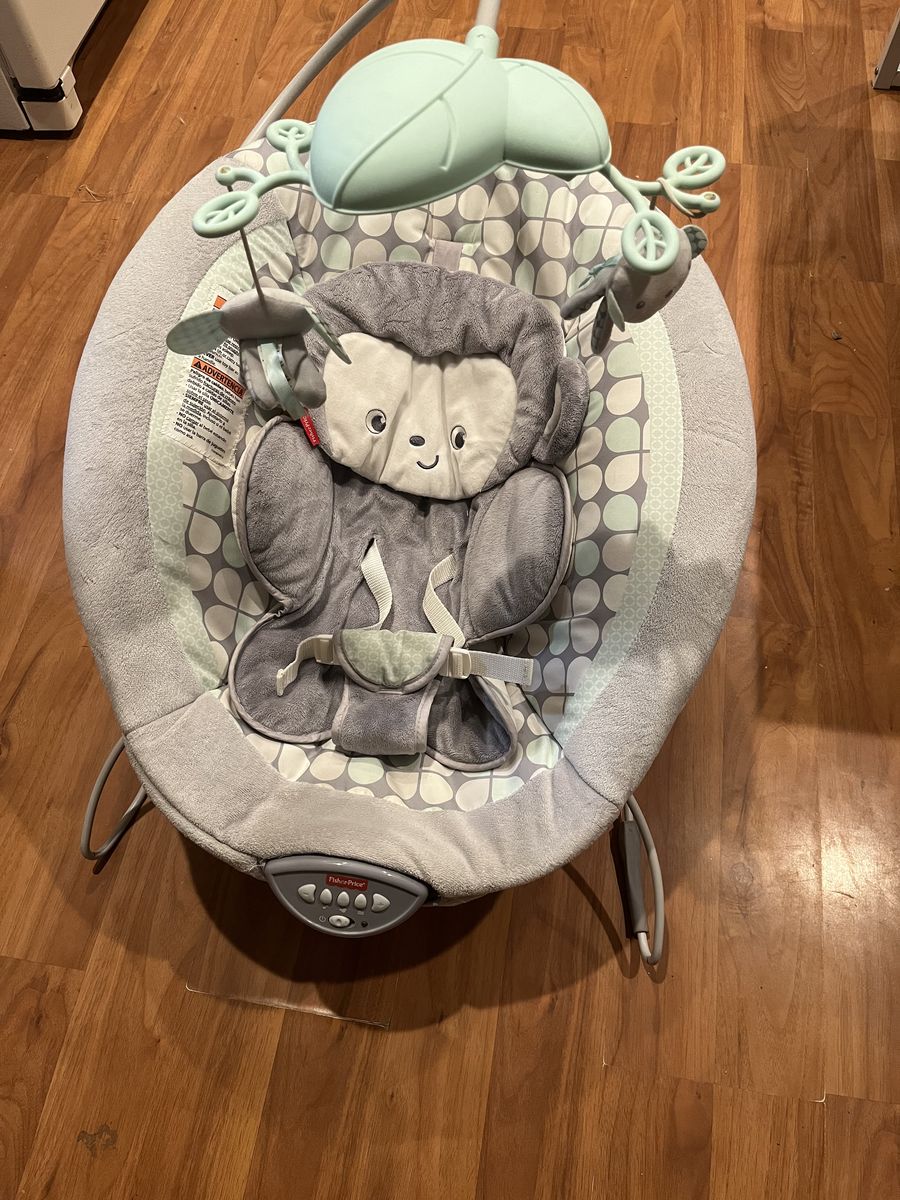 Fischer Price Monkey Baby Bouncer With Music