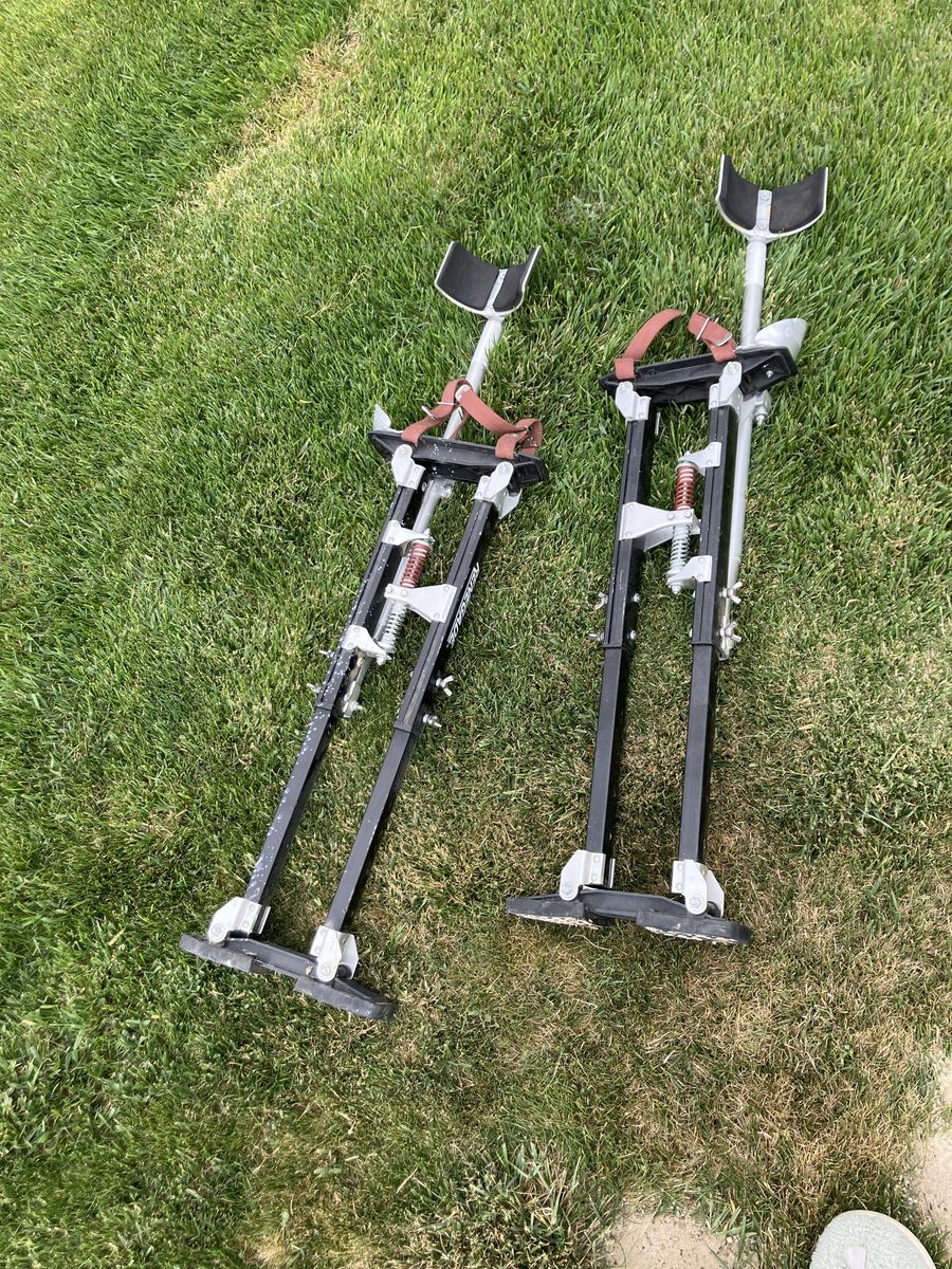 Renegade Drywall Stilts - Pair, Adjustable Height, Professional Grade for Construction