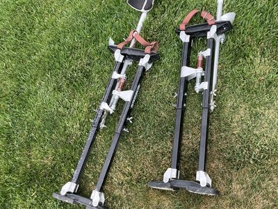 Renegade Drywall Stilts - Pair, Adjustable Height, Professional Grade for Construction