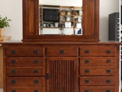 Dresser and Mirror