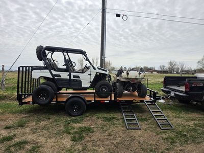 for rent 16 ft ATV UTV trailer
