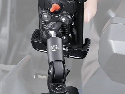 Kemi Moto Heavy Duty Phone Mount for UTV/ATV - Secure & Adjustable
