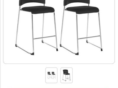 Barstool stacking oversized chair