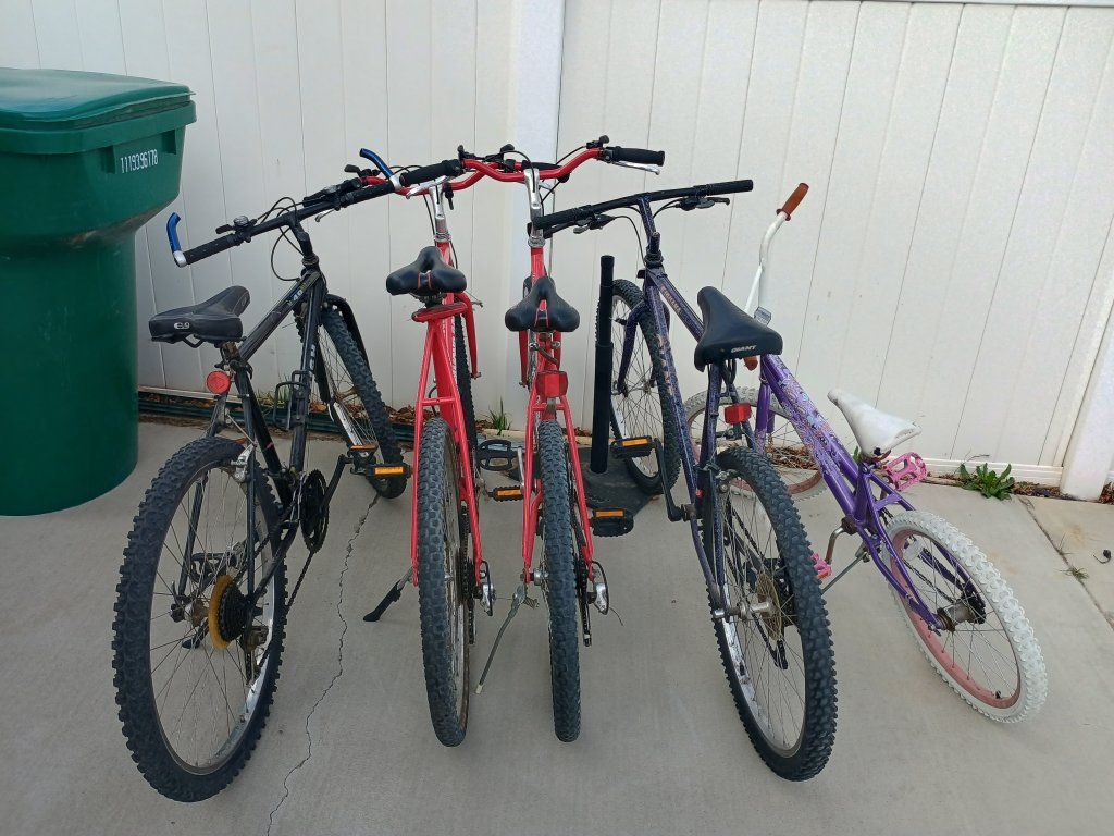 5 Bikes for sale