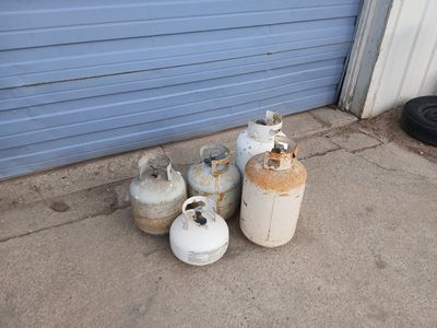 Full Bottles Of Propane $12 Each