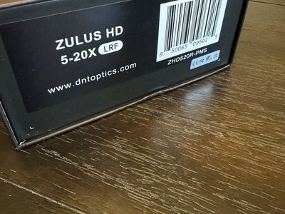 ZHD520-V2 - ZULUS HD V2 5-20X Digital Night Vision Scope