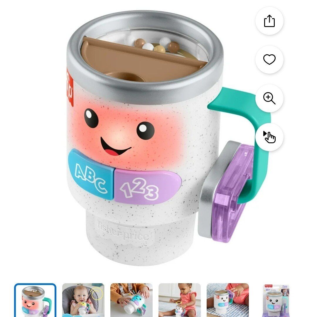 New fisher price baby cup toy