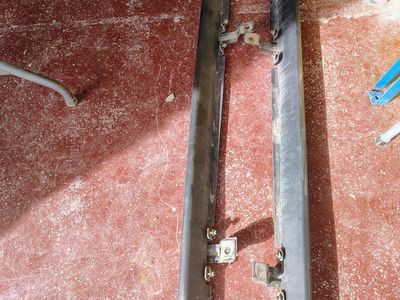 2012 jk 4 door stock rock sliders