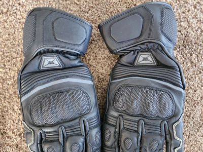 Men's Cortech Scarab 22 Motorcycle Gloves – Size LG – $45