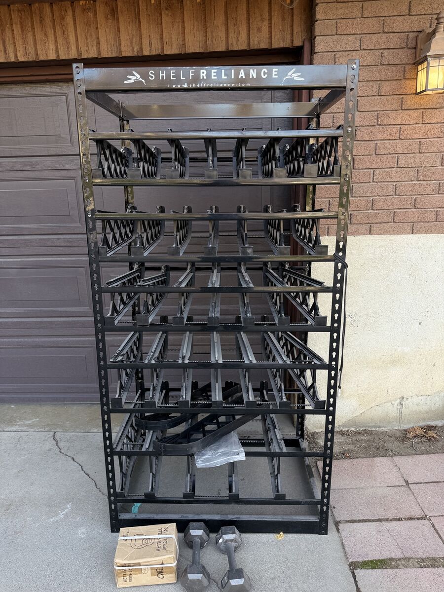 Can Food  Slanted Storage Rack