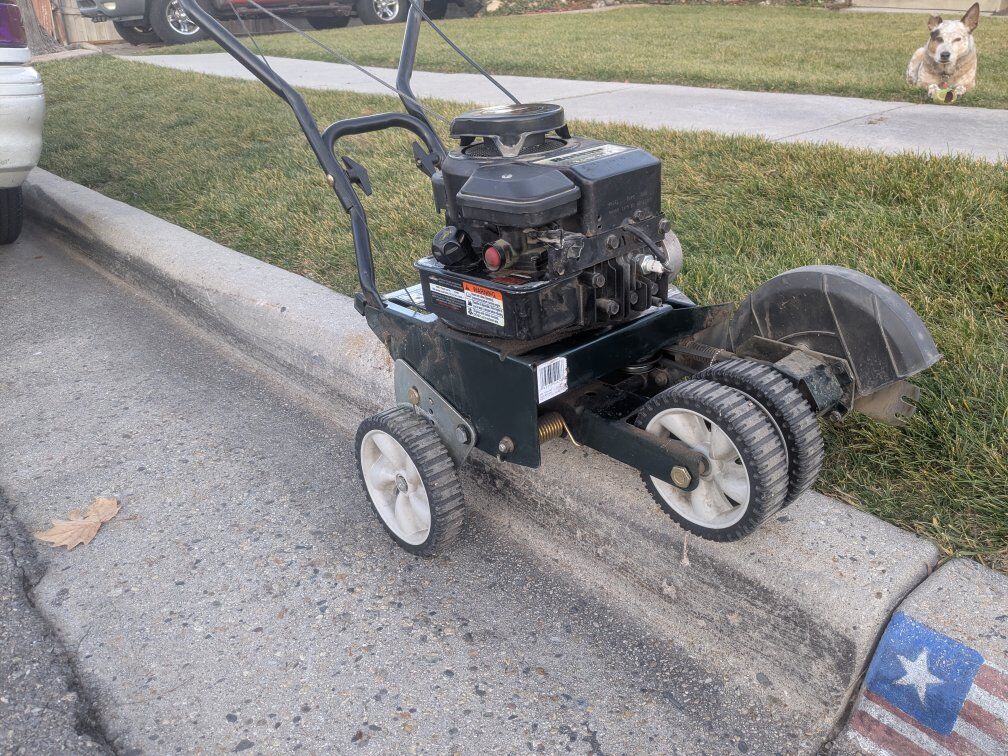 Gas lawn edger 4-stroke 185cc