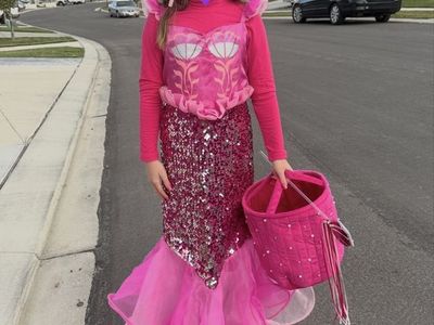 Chasing Fireflies Sparkle Pink Mermaid Costume