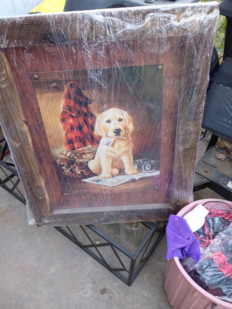 labradore painting 36 dollars OBO
