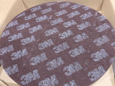 3M Between Coats Finishing Discs, Maroon, Very Fine, 16" x 7" x 7/8" (8 Discs)