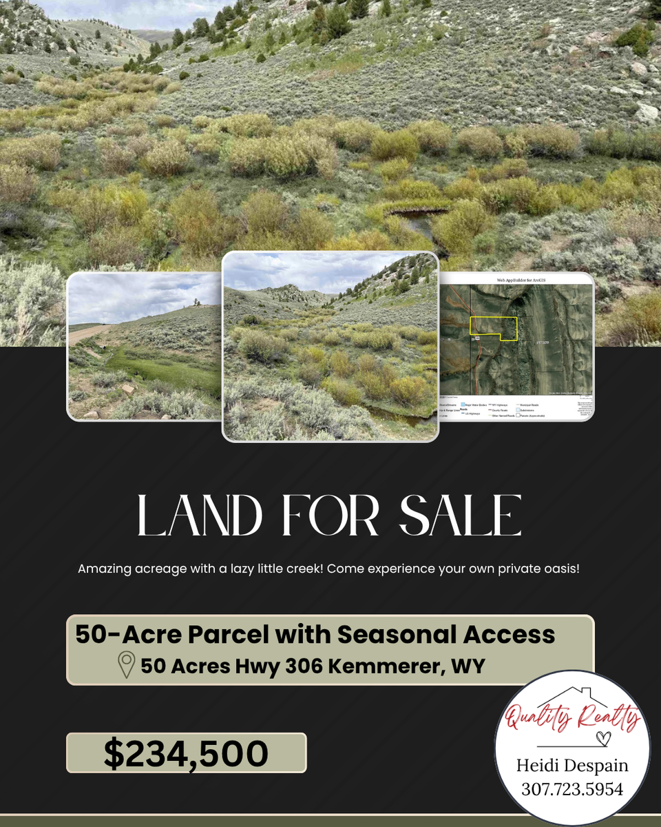 50 Acres Highway 306 Kemmerer, WY