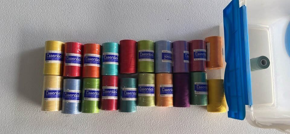 Essential Thread 100% Egyptian Cotton Satin Finish 1200 yards each lot