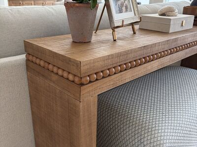 Beaded Sofa Table
