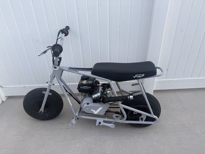 FRP Mini Bike - Gray with Black Seat