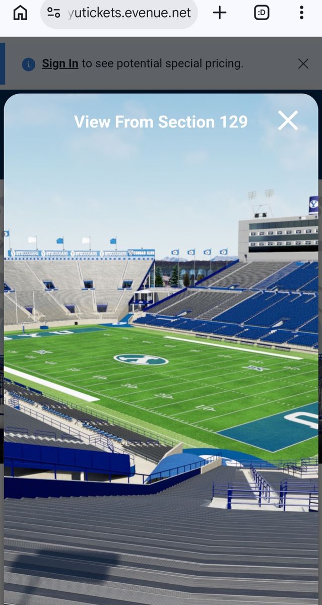 BYU vs Notre Dame - 6 tickets