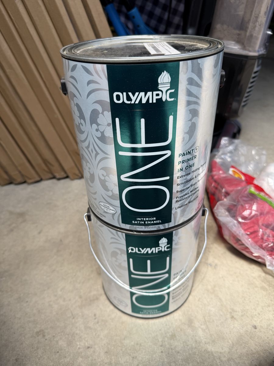 Olympic One and Valspar Signature Paint and Primer 
