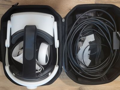 Meta Quest 2 (Oculus Quest 2) 64GB VR Headset, Controllers & Case