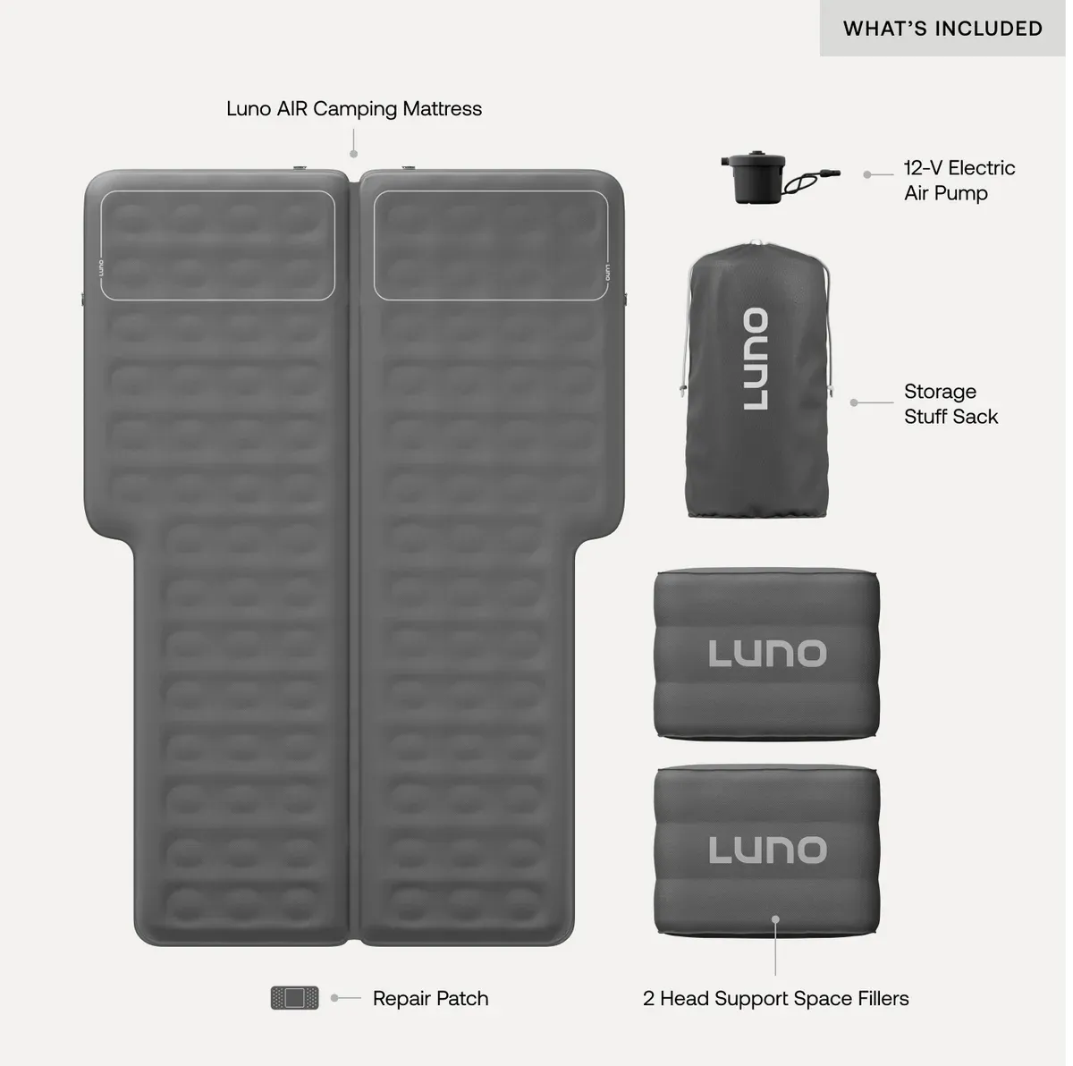 Luno Air Mattress 2.0 - Specific for Honda CRV 2024-2026