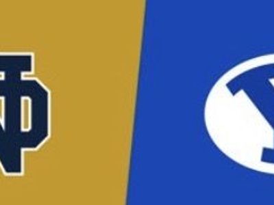 BYU vs Notre Dame sec 124 row 3