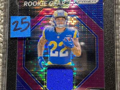 Los Angeles Rams graded slabs