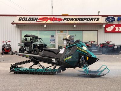 2025 Polaris® 850 PRO RMK 165 Dark Teal / Radiant Green / Neon
