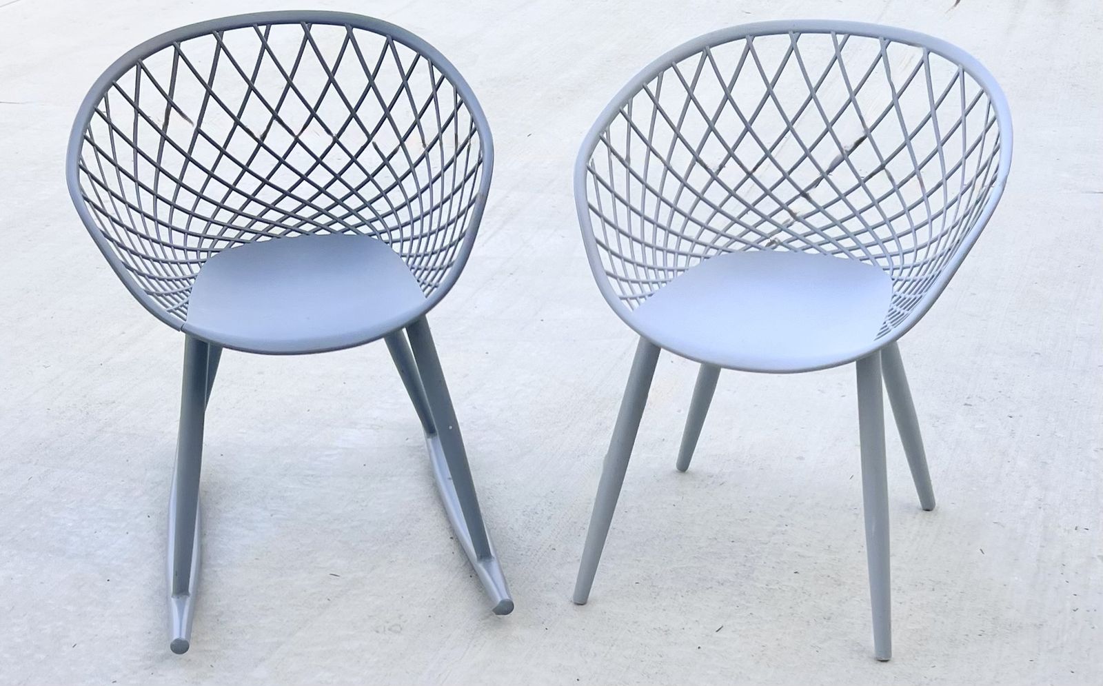 James Dar Kurv Mini Kids Chairs – 1 Rocker + 1 Standard (Indoor/Outdoor)