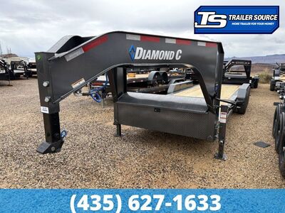 7x26 Diamond C HDT-GN 307 Gooseneck Tilt Trailer - 24K GVWR -