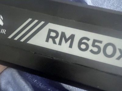 Corsair RM650x 650W + AsiaHorse Strimer cables