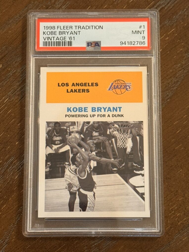 1998 Fleer Tradition Kobe Bryant Vintage ‘61 #1