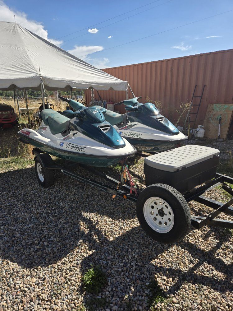 1996 Bombardier Sea-Doo GTX Double Trailer