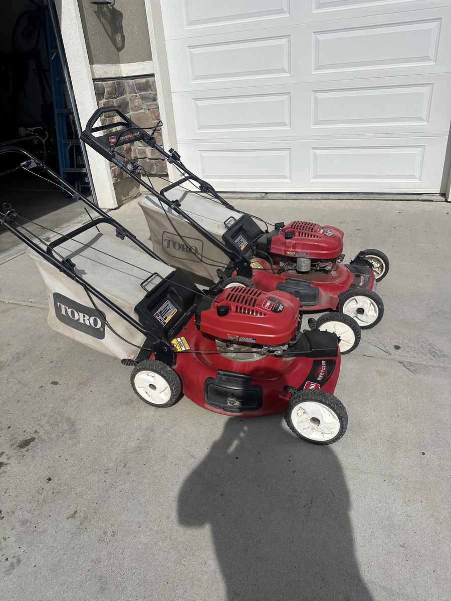 2 Toro Mowers – For Repair or Parts