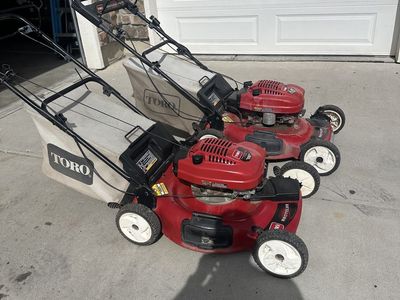 2 Toro Mowers – For Repair or Parts