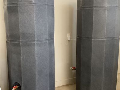 2-250 gallon storm tanker water tanks *new*