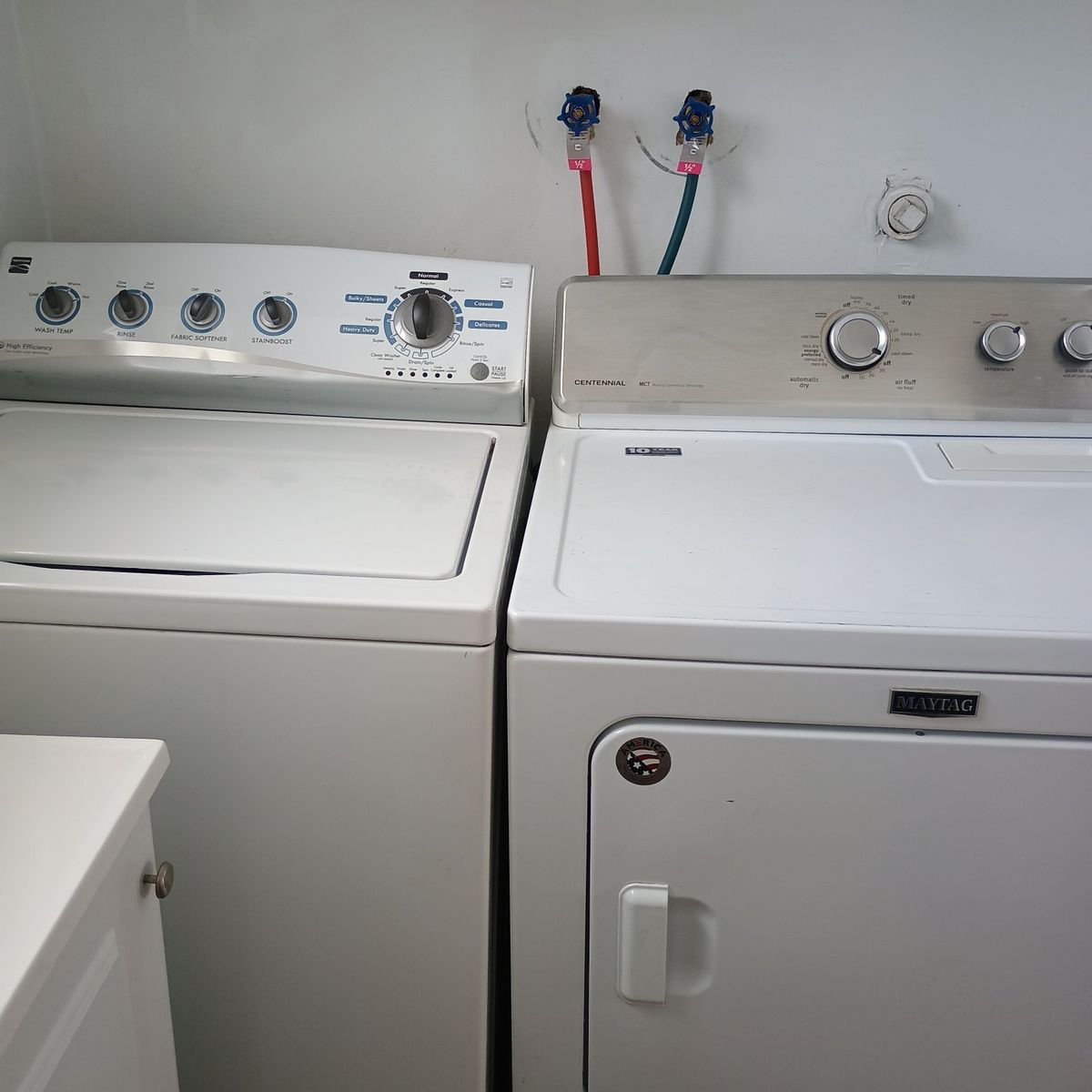 washer and dryer set