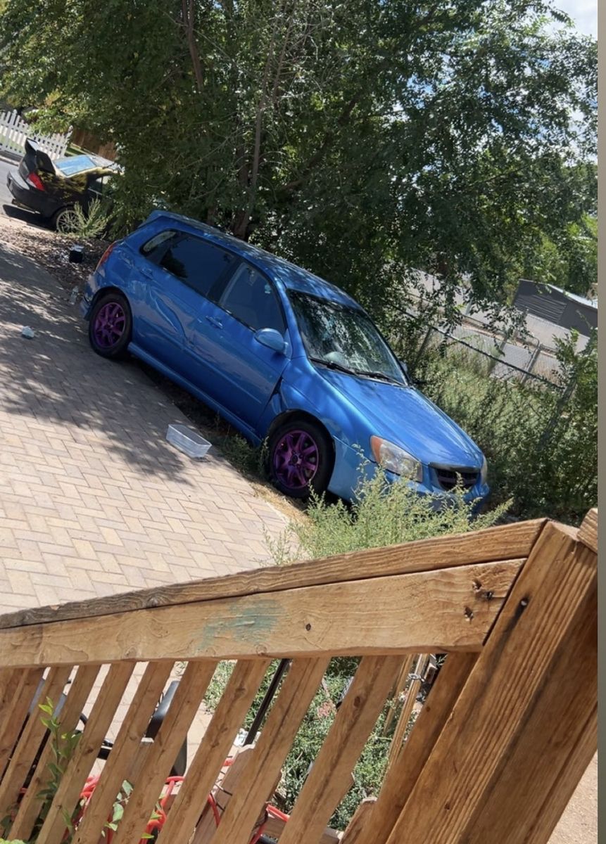 Good Running Blue Hatchback Car