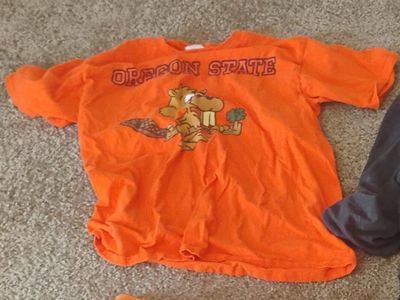Oregon State Beavers Kids' Orange Short Sleeve Graphic T-Shirt