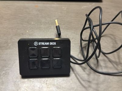 Elgato Stream Deck Mini 6 LCD Keys Controller Black