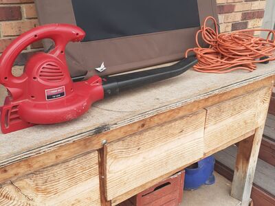 'TROY BILT- BLOWER AND CORD'