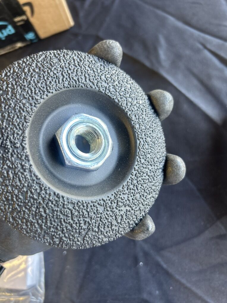 Industrial 4.5” Threaded Grinding Wheel