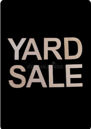 Yard Sale
