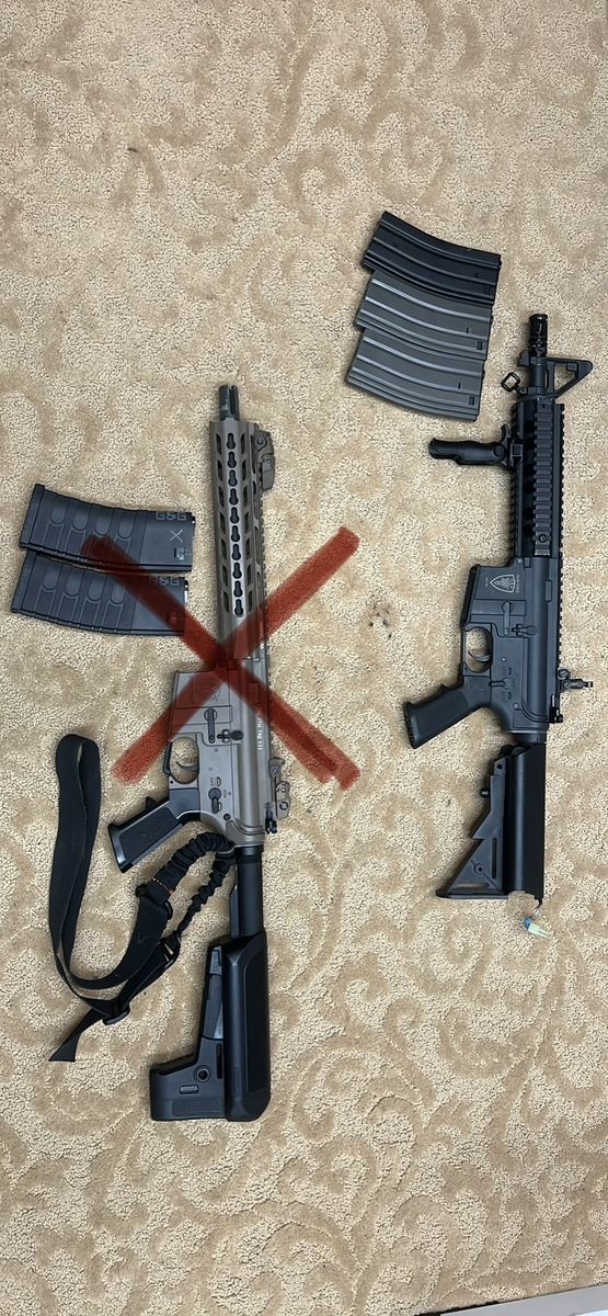 Airsoft- elite force m4 cqb/ krytac defiance tr110(sold)